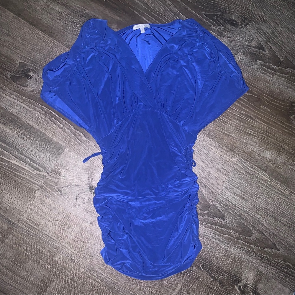 Blue dress